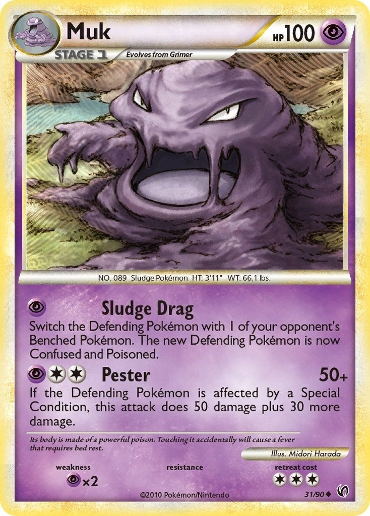 Image for Muk (31/90) [Undaunted] - Pokemon