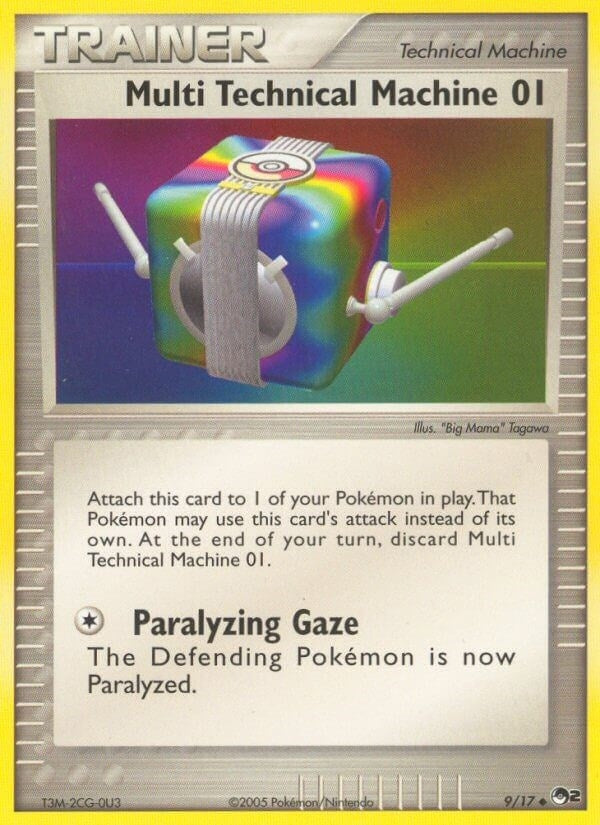 Image for Multi Technical Machine 01 (009/017) [POP Series 2] - Pokemon
