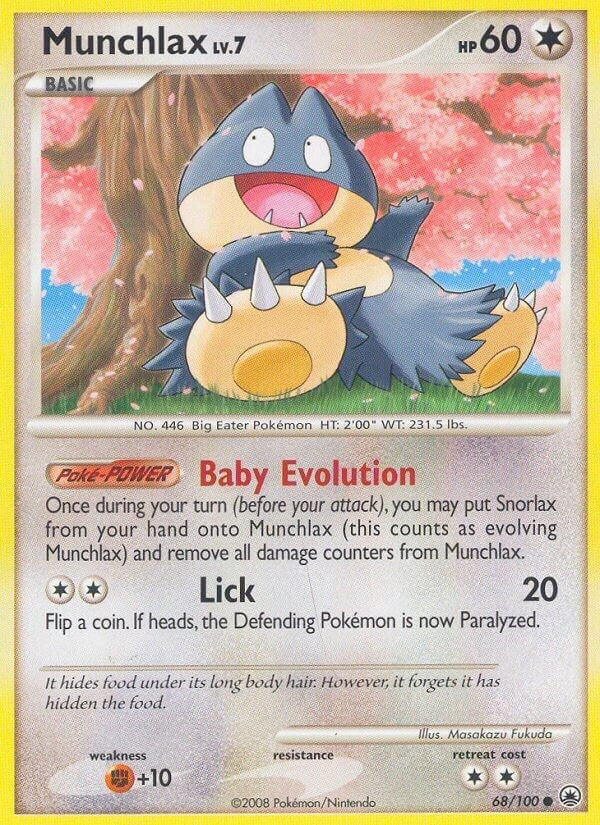 Image for Munchlax (68/100) [Majestic Dawn] - Pokemon