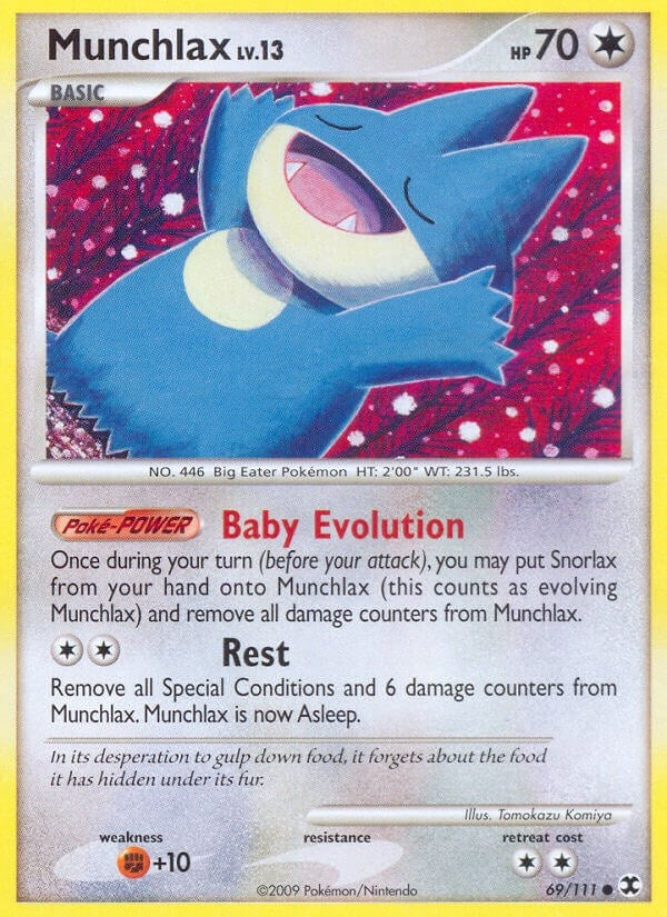 Image for Munchlax (69) (69/111) [Rising Rivals] - Pokemon