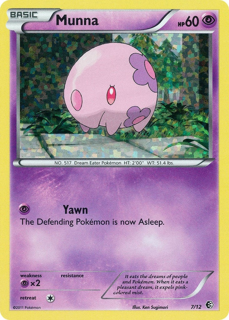 Image for Munna (007/012) [McDonald's Promos 2011] - Pokemon