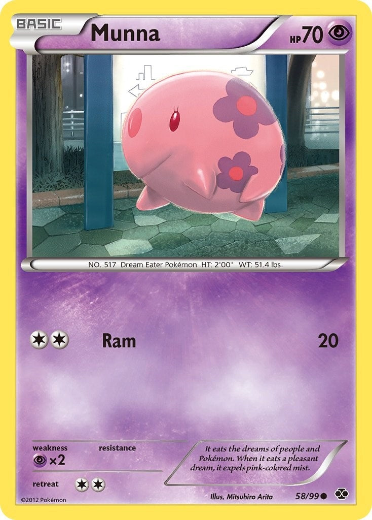 Image for Munna (58/99) [Next Destinies] - Pokemon