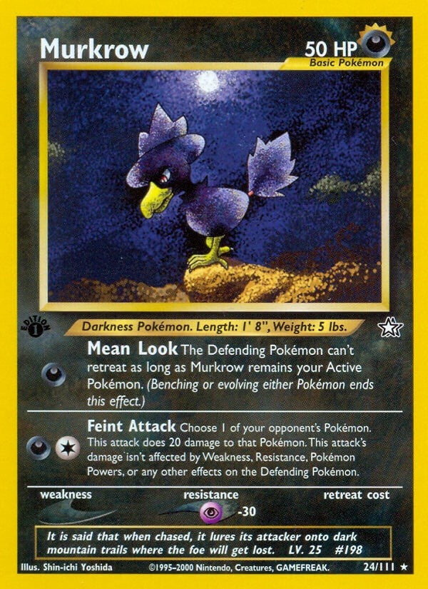 Image for Murkrow (024/111) [Neo Genesis] - Pokemon