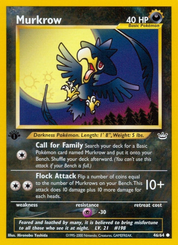 Image for Murkrow (46/64) [Neo Revelation] - Pokemon
