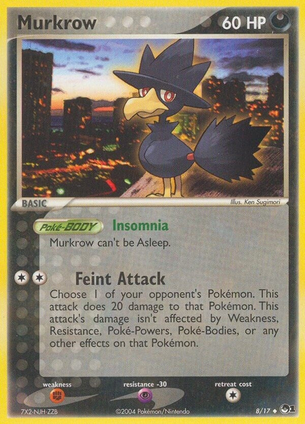 Image for Murkrow (008/017) [POP Series 1] - Pokemon