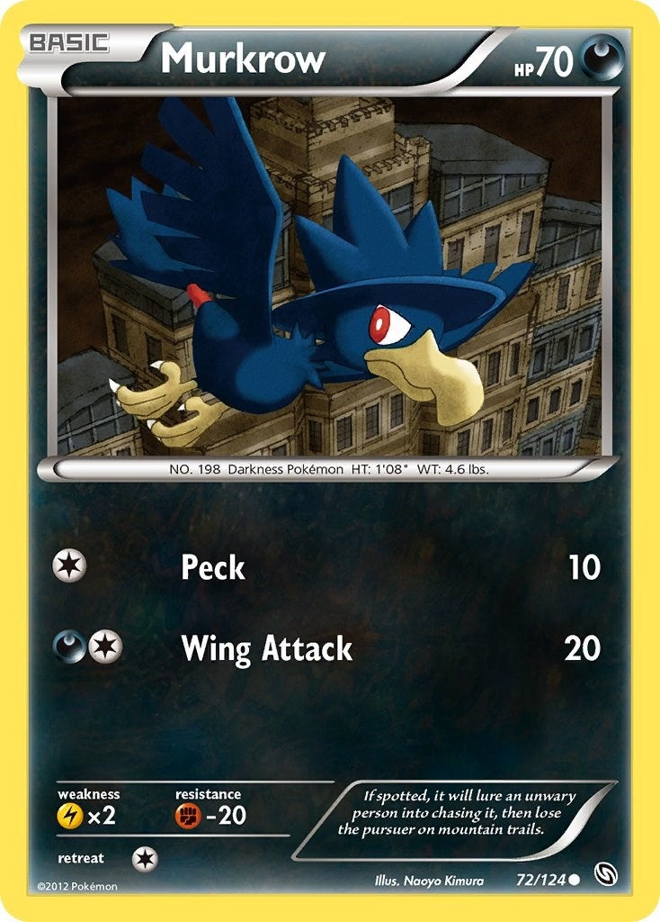Image for Murkrow (72/124) [Dragons Exalted] - Pokemon