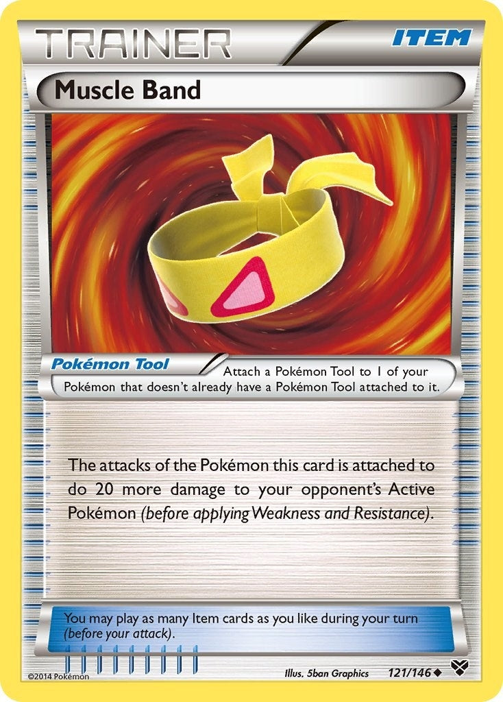 Image for Muscle Band (121/146) [XY Base Set] - Pokemon