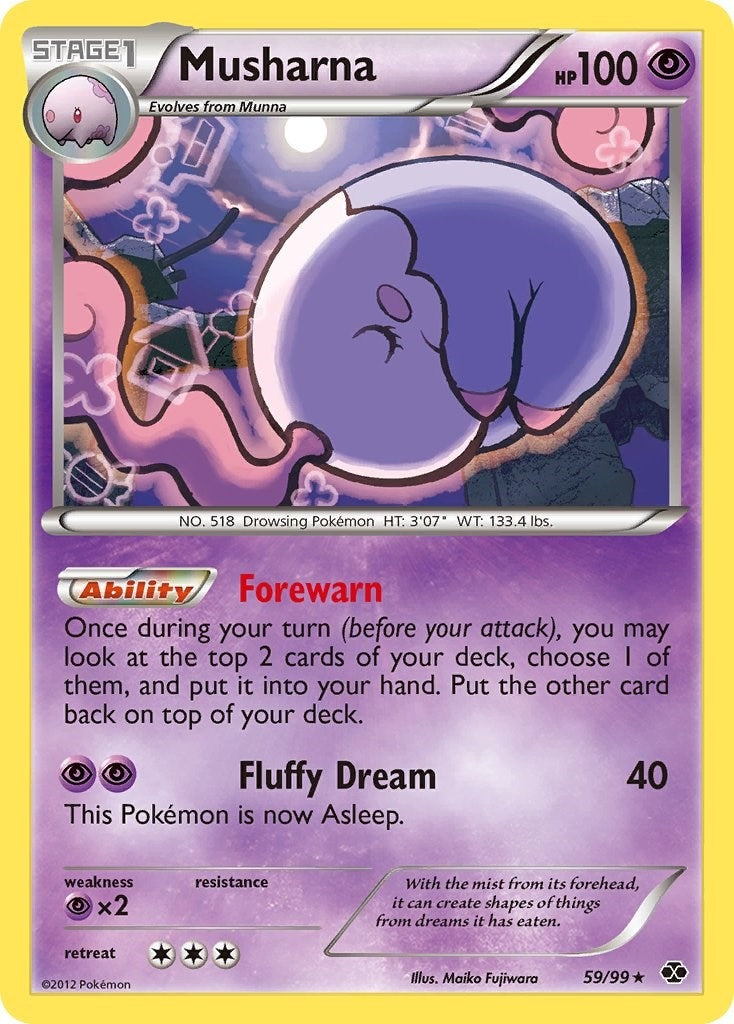 Image for Musharna (59/99) [Next Destinies] - Pokemon