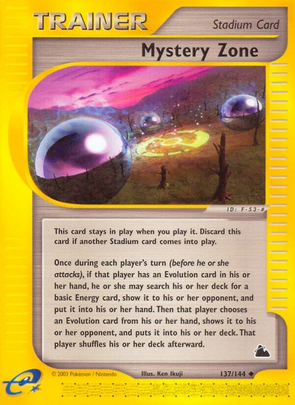 Image for Mystery Zone (137/144) [Skyridge] - Pokemon