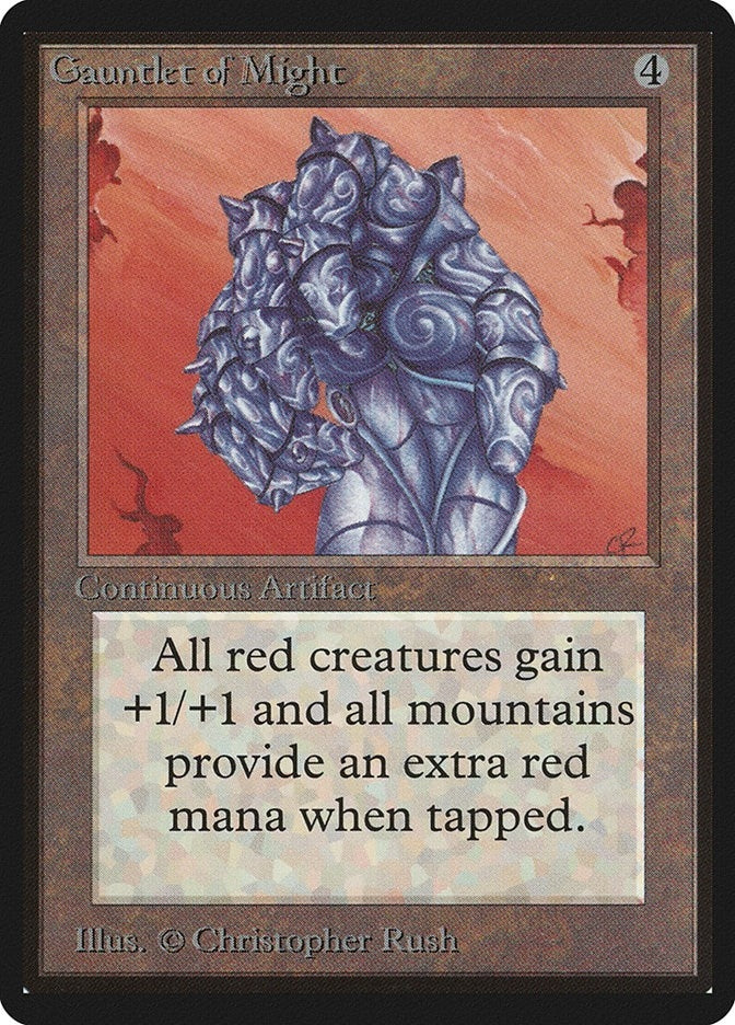 Image for Gauntlet of Might [Beta Edition] - Magic: The Gathering