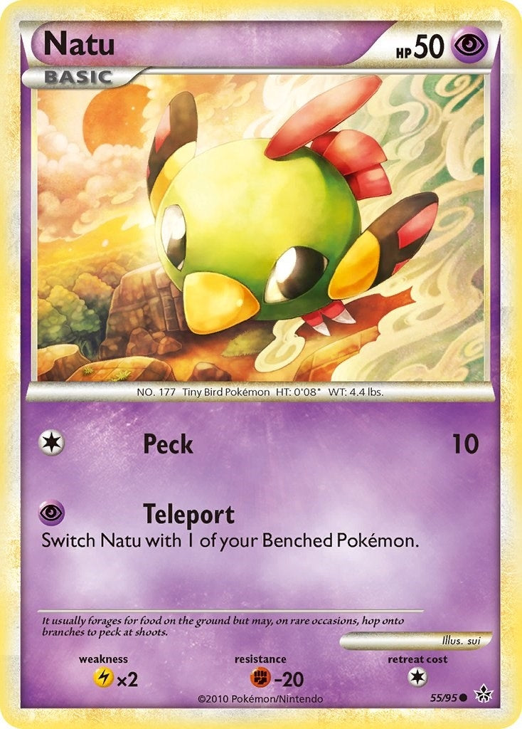Image for Natu (55/95) [Unleashed] - Pokemon