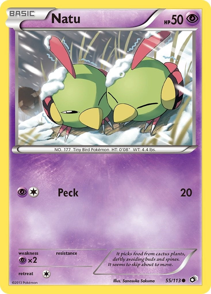 Image for Natu (55/113) [Legendary Treasures] - Pokemon
