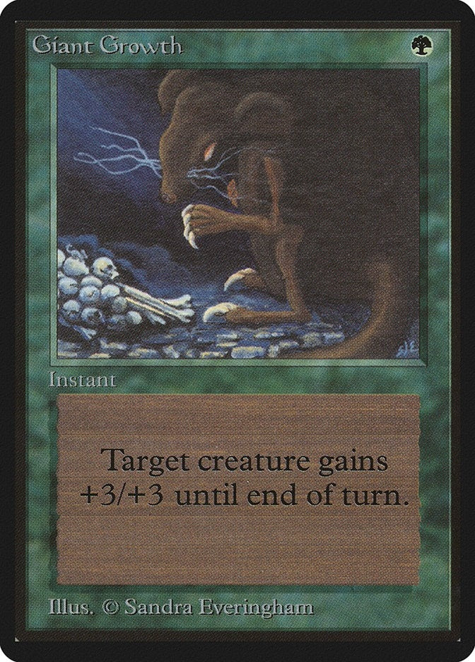 Image for Giant Growth [Beta Edition] - Magic: The Gathering