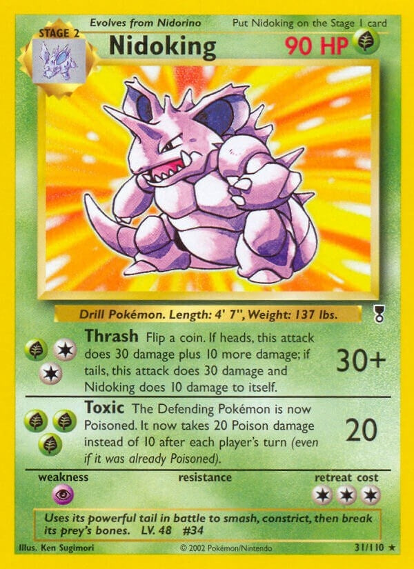 Image for Nidoking (031/110) [Legendary Collection] - Pokemon