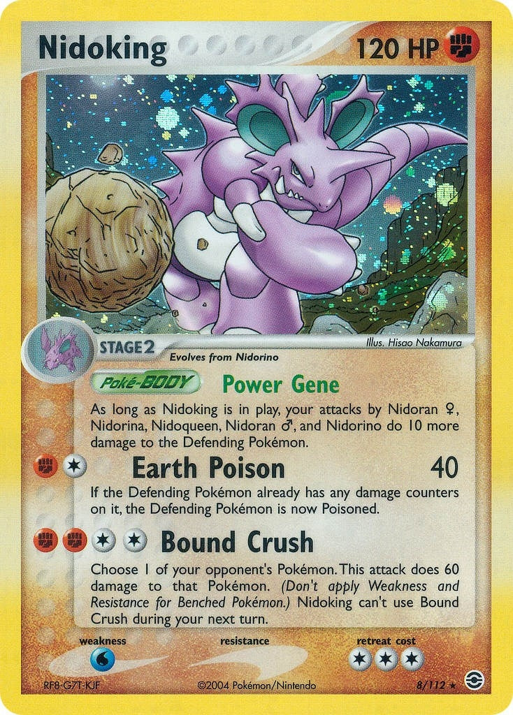 Image for Nidoking (8/112) [FireRed & LeafGreen] - Pokemon