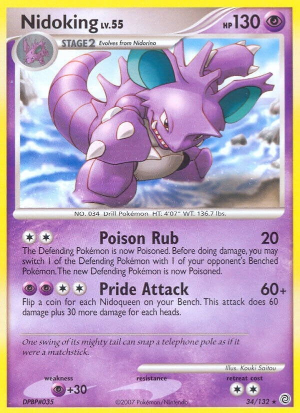 Image for Nidoking (34/132) [Secret Wonders] - Pokemon