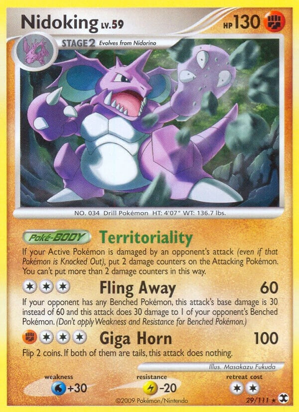 Image for Nidoking (29/111) [Rising Rivals] - Pokemon