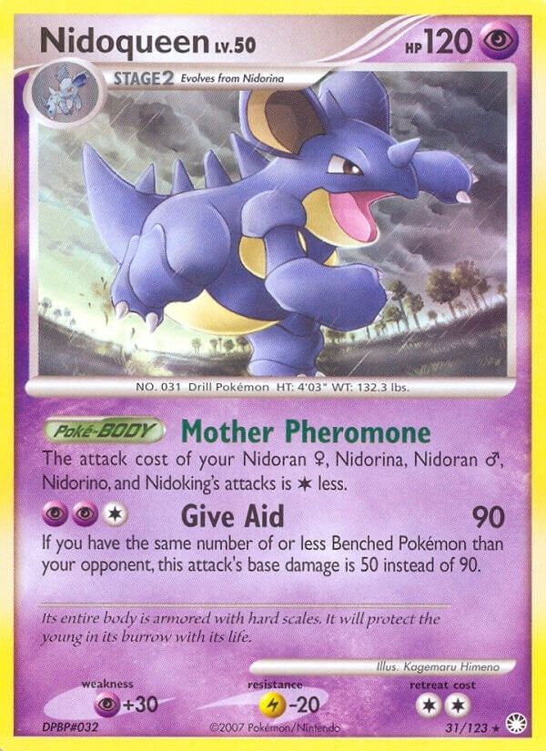 Image for Nidoqueen (31/123) [Mysterious Treasures] - Pokemon