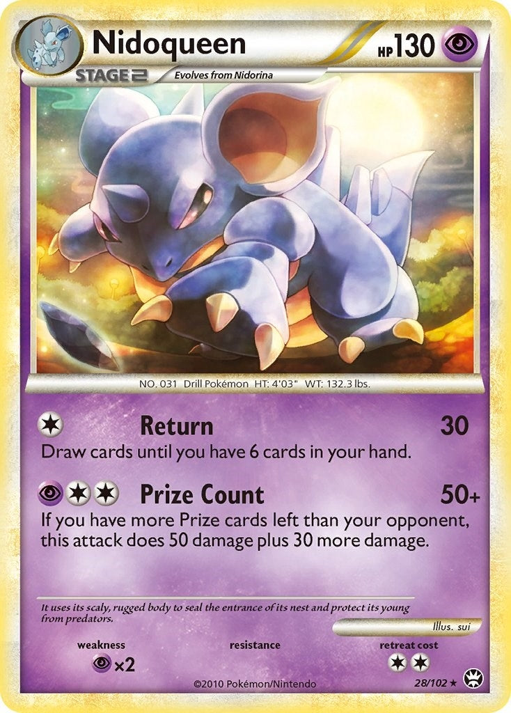 Image for Nidoqueen (28/102) [Triumphant] - Pokemon