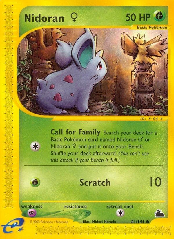 Image for Nidoran F (81) (081/144) [Skyridge] - Pokemon
