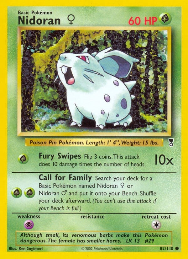 Image for Nidoran F (082/110) [Legendary Collection] - Pokemon