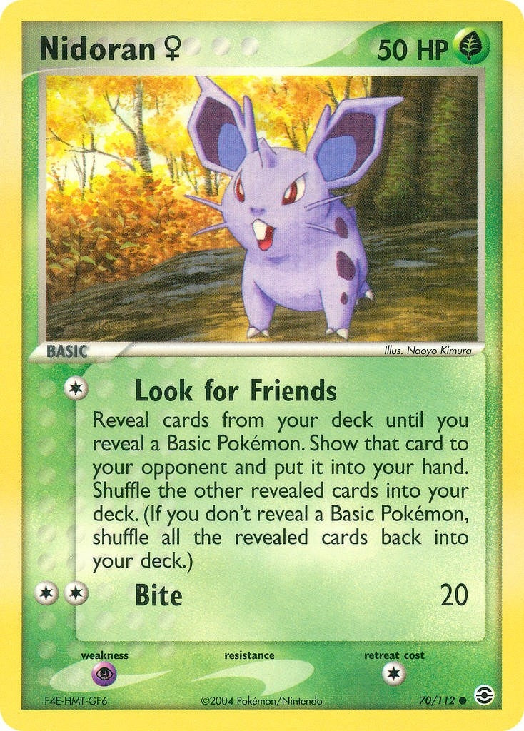 Image for Nidoran F (70/112) [FireRed & LeafGreen] - Pokemon