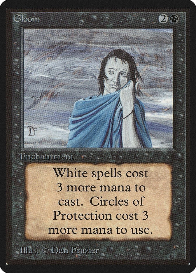 Image for Gloom [Beta Edition] - Magic: The Gathering