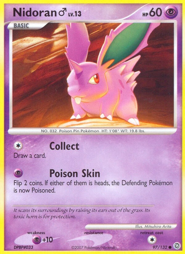 Image for Nidoran M (97/132) [Secret Wonders] - Pokemon