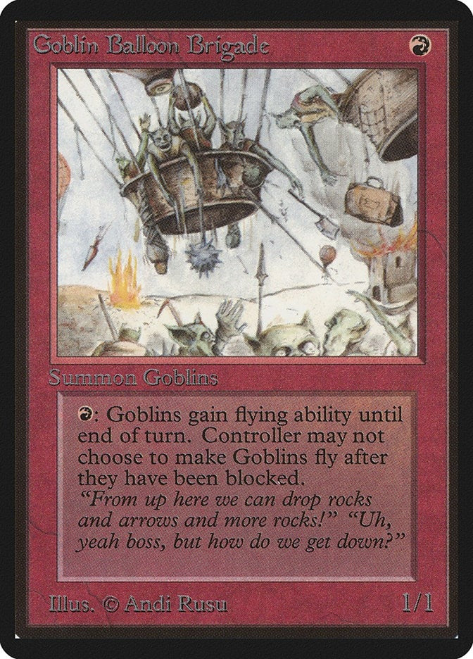 Image for Goblin Balloon Brigade [Beta Edition] - Magic: The Gathering