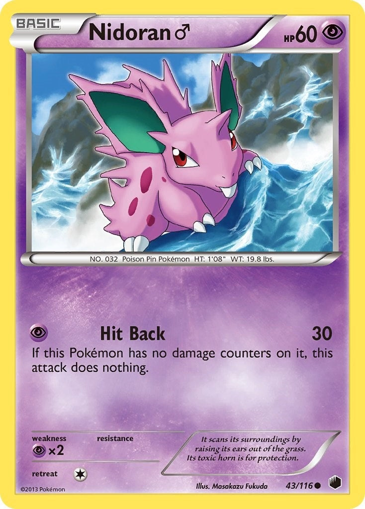 Image for Nidoran M (43/116) [Plasma Freeze] - Pokemon