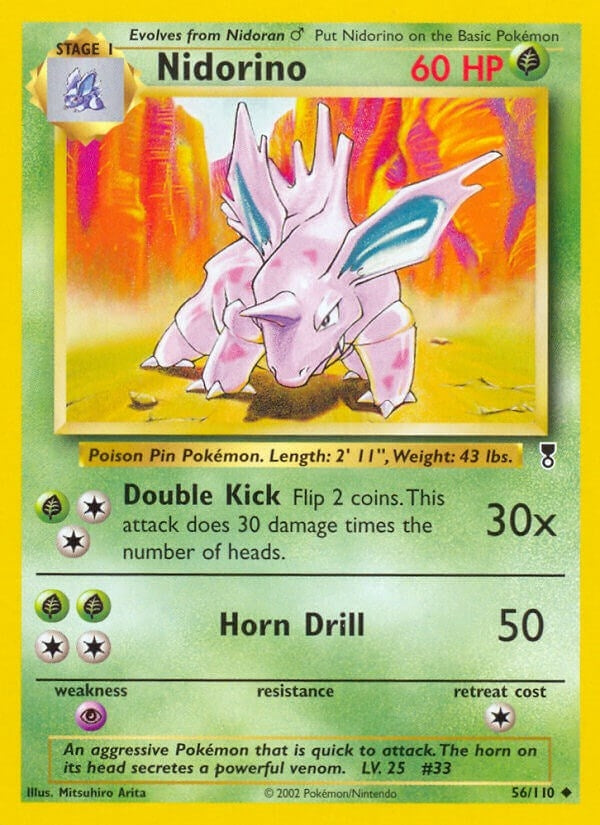 Image for Nidorino (056/110) [Legendary Collection] - Pokemon