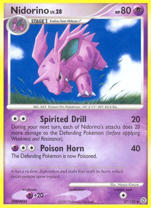 Image for Nidorino (57/132) [Secret Wonders] - Pokemon