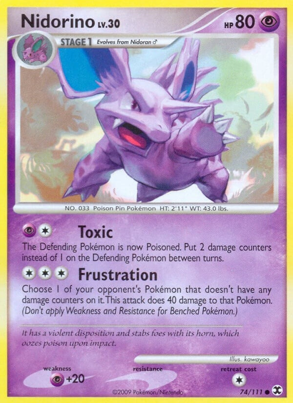 Image for Nidorino (74/111) [Rising Rivals] - Pokemon
