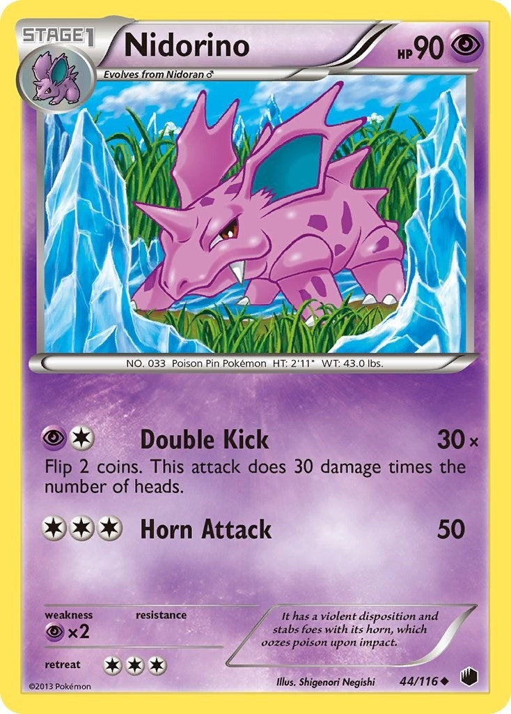 Image for Nidorino (44/116) [Plasma Freeze] - Pokemon