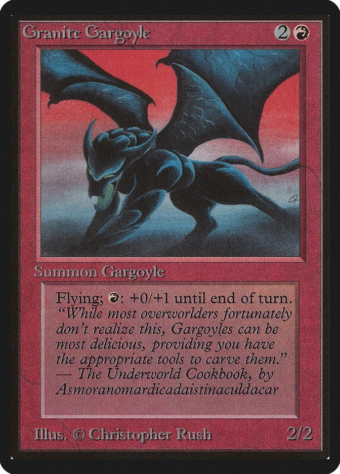 Image for Granite Gargoyle [Beta Edition] - Magic: The Gathering