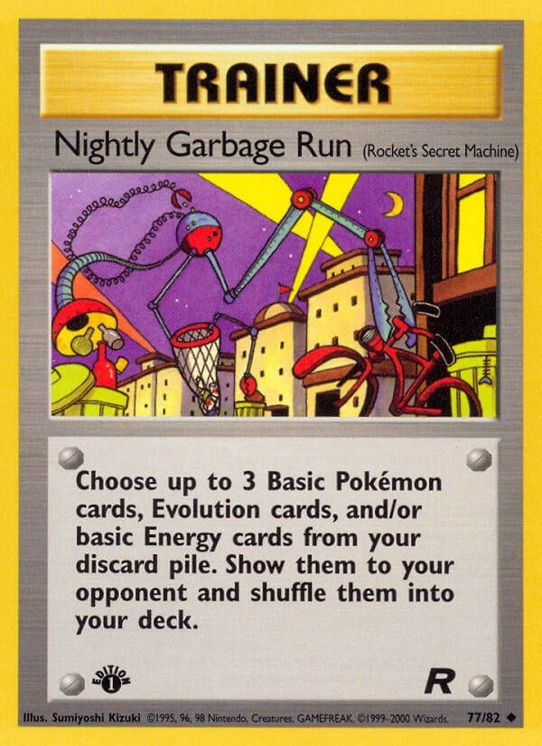 Image for Nightly Garbage Run (Rocket's Secret Machine) (77/82) [Team Rocket] - Pokemon