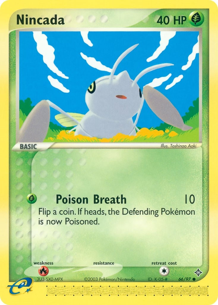 Image for Nincada (66/97) [Dragon] - Pokemon