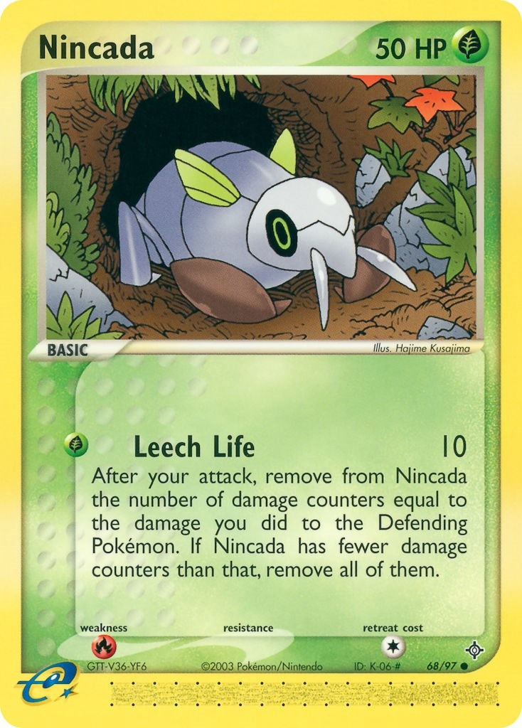 Image for Nincada (68/97) [Dragon] - Pokemon