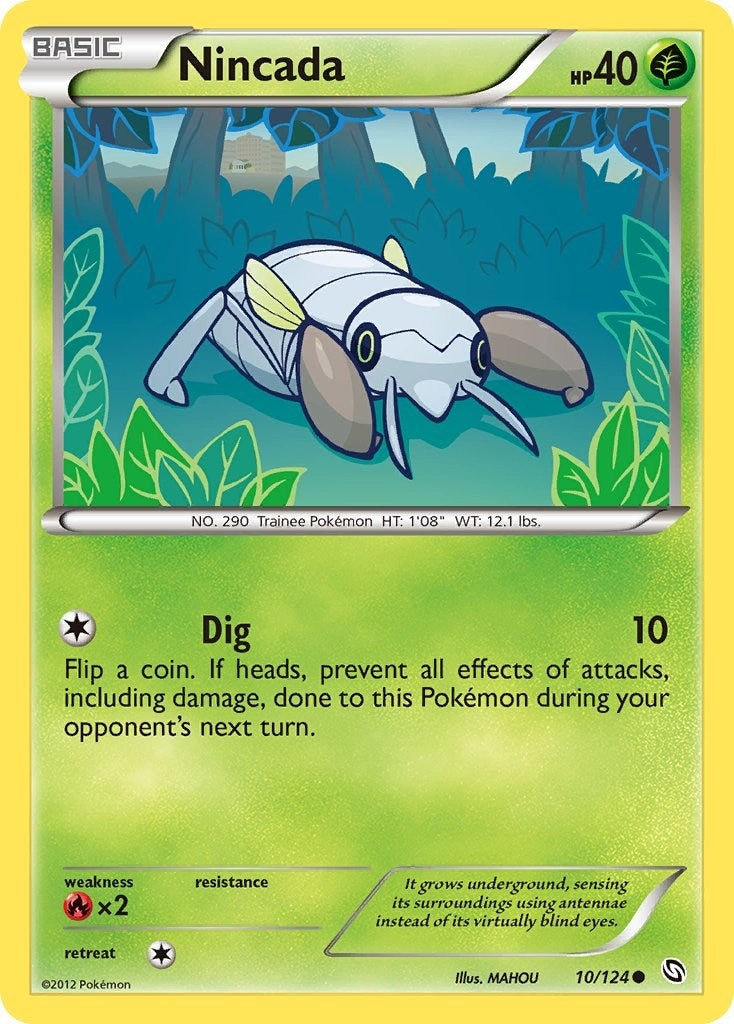 Image for Nincada (10/124) [Dragons Exalted] - Pokemon