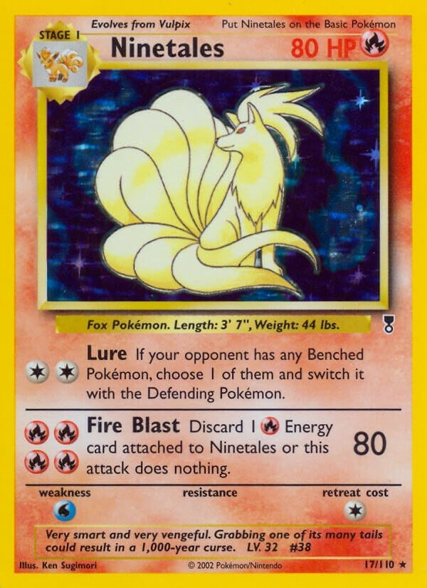 Image for Ninetales (017/110) [Legendary Collection] - Pokemon