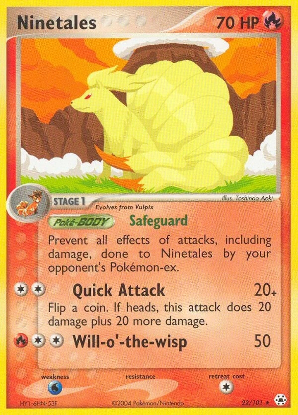Image for Ninetales (22/101) [Hidden Legends] - Pokemon