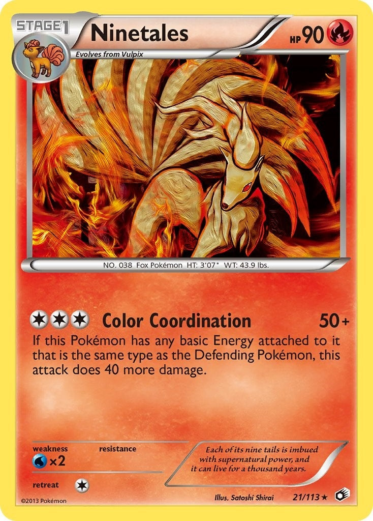 Image for Ninetales (21/113) [Legendary Treasures] - Pokemon