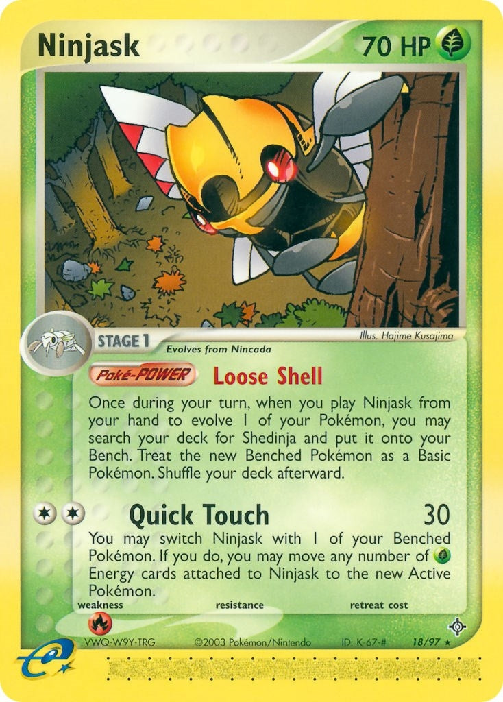 Image for Ninjask (18/97) [Dragon] - Pokemon