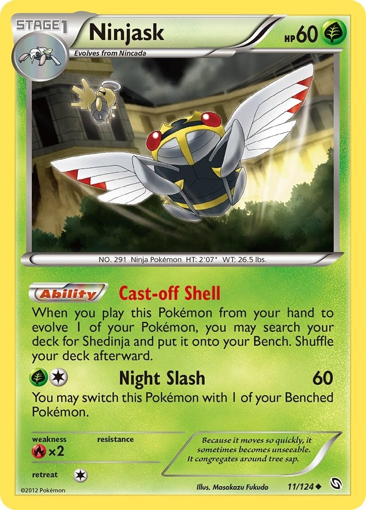 Image for Ninjask (11/124) [Dragons Exalted] - Pokemon