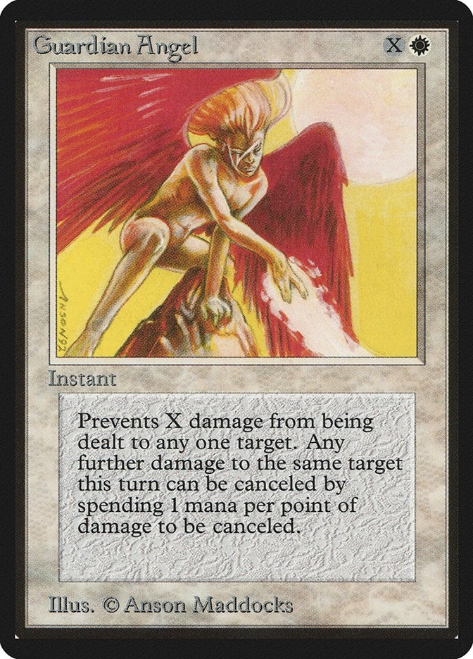Image for Guardian Angel [Beta Edition] - Magic: The Gathering