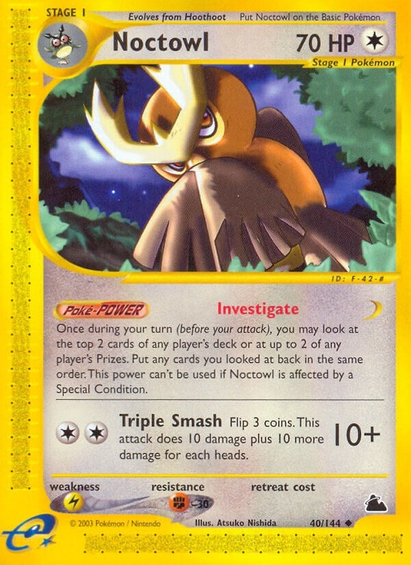 Image for Noctowl (040/144) [Skyridge] - Pokemon