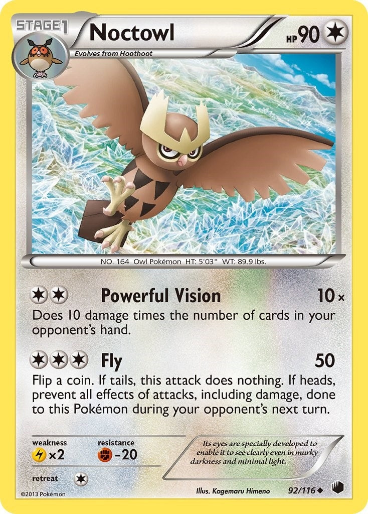Image for Noctowl (92/116) [Plasma Freeze] - Pokemon