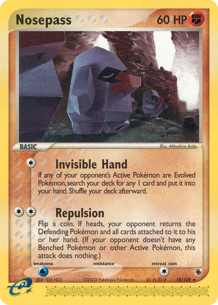 Image for Nosepass (18/109) [Ruby and Sapphire] - Pokemon