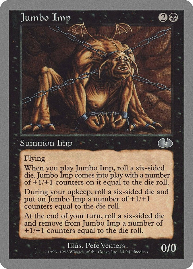 Image for Jumbo Imp (34) [Unglued] - Magic: The Gathering