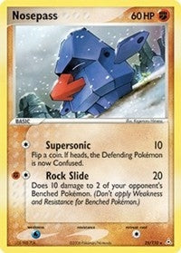 Image for Nosepass (25/110) [Holon Phantoms] - Pokemon